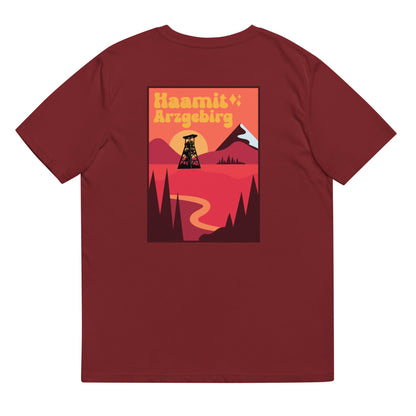 Unisex - T-Shirt - Bio-Baumwolle - Haamit Arzgebirg (Rückenprint) - Haamitstuff