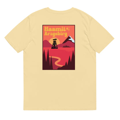 Unisex - T-Shirt - Bio-Baumwolle - Haamit Arzgebirg (Rückenprint) - Haamitstuff