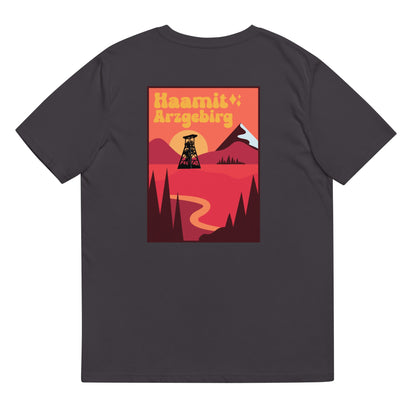 Unisex - T-Shirt - Bio-Baumwolle - Haamit Arzgebirg (Rückenprint) - Haamitstuff