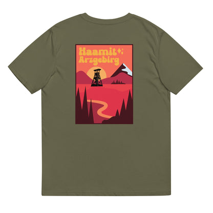 Unisex - T-Shirt - Bio-Baumwolle - Haamit Arzgebirg (Rückenprint) - Haamitstuff