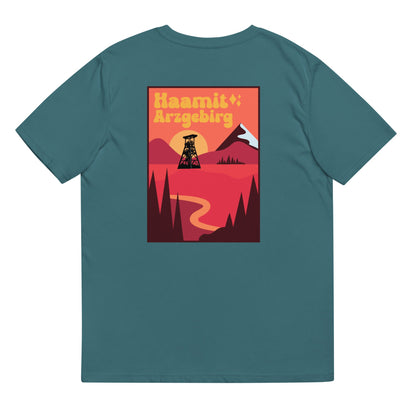 Unisex - T-Shirt - Bio-Baumwolle - Haamit Arzgebirg (Rückenprint) - Haamitstuff